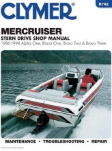 Cover art for Clymer Mercruiser Stern Drive Shop Manual : 1986-1994, Alpha One, Bravo One, Bravo Two & Bravo Three