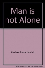 Cover art for Man is Not Alone