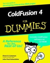 Cover art for ColdFusion 4 for Dummies