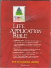 Cover art for Holy Bible: Life Application Bible/New International Version/Black Top Grain Leather