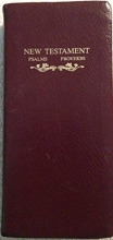 Cover art for Slimline New Testament with Psalms & Proverbs