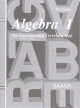 Cover art for Algebra 1: An Incremental Development - Test Forms, 3rd Edition