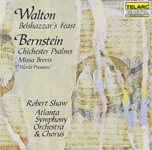 Cover art for Walton: Belshazzar's Feast / Bernstein: Chichester Psalms - Missa Brevis