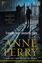 Cover art for Treachery at Lancaster Gate (A Charlotte and Thomas Pitt Novel)
