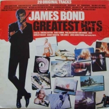 Cover art for James Bond Greatest Hits: 20 Original Tracks Vinyl LP