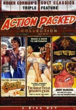 Cover art for Roger Corman's Action-Packed Collection [Georgia Peaches, The Great Texas Dynamite Chase, Smokey Bites The Dust]