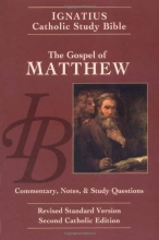 Cover art for The Gospel of Matthew: Commentary, Notes and Study Questions (The Ignatius Catholic Study Bible)