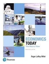 Cover art for Economics Today: The Macro View, Student Value Edition Plus MyLab Economics with Pearson eText - Access Card Package (19th Edition)