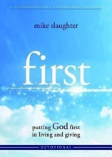 Cover art for first - Devotional: putting GOD first in living and giving