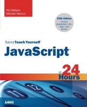 Cover art for JavaScript in 24 Hours, Sams Teach Yourself (5th Edition)