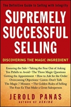 Cover art for Supremely Successful Selling: Discovering the Magic Ingredient