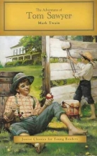Cover art for The Adventures of Tom Sawyer Junior Classics for Young Readers