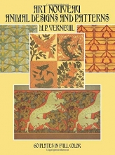 Cover art for Art Nouveau Animal Designs and Patterns: 60 Plates in Full Color (Dover Pictorial Archive)