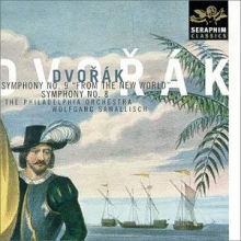 Cover art for Symphony 8 & 9 Wolfgang Sawallisch performs Dvorak