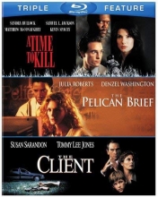 Cover art for Time to Kill / Pelican Brief / The Client [Blu-ray]