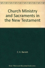 Cover art for Church, ministry, and sacraments in the New Testament