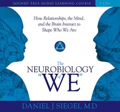 Cover art for The Neurobiology of "We": How Relationships, the Mind, and the Brain Interact to Shape Who We Are (Sounds True Audio Learning Course)