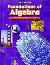 Cover art for Foundations of Algebra: Sourcebook, Course 2