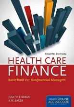 Cover art for OUT OF PRINT: Health Care Finance 4e: Basic Tools for Nonfinancial Managers (Health Care Finance (Baker))