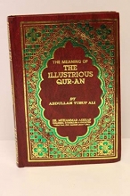 Cover art for The Meaning of the Illustrious Qur-An Being the Textless Edition of the English Translation of the Holy Qur-An