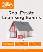 Cover art for Real Estate Licensing Exams (Idiot's Guides)
