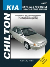 Cover art for KIA Sephia & Spectra, 1994-2009 (Chilton's Total Car Care Repair Manuals)