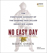 Cover art for No Easy Day: The Firsthand Account of the Mission That Killed Osama Bin Laden