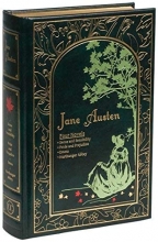 Cover art for Jane Austen: Four Novels (Leather-bound Classics)