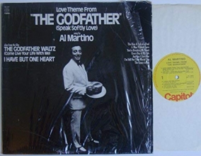 Cover art for Al Martino - Love Theme From The Godfather - 12" LP 1972 - Capitol Records SM-11071