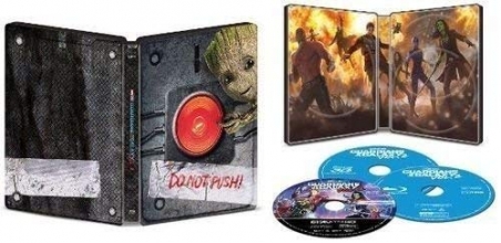 Cover art for Guardians of the Galaxy Vol. 2 SteelBook 