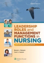 Cover art for Leadership Roles and Management Functions in Nursing: Theory and Application