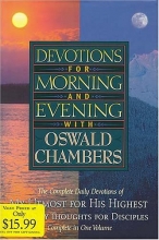 Cover art for Devotions for Morning and Evening with Oswald Chambers