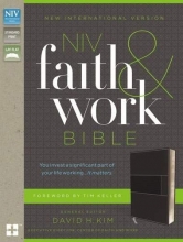 Cover art for NIV, Faith and Work Bible, Leathersoft, Gray