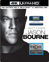 Cover art for Jason Bourne [SteelBook] [4K Ultra HD Blu-ray/Blu-ray]