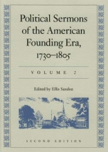 Cover art for Political Sermons of the American Founding Era, 1730-1805