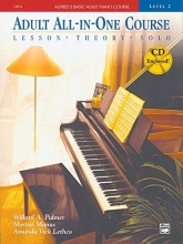 Cover art for Alfred's Basic Adult Piano Course, All-In-One, Level 2 w/CD [STUDENT EDITION]