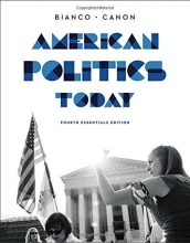 Cover art for American Politics Today (Essentials Fourth Edition)