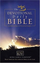 Cover art for Devotional Daily Bible: Read Through the Complete Bible in One Year