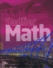 Cover art for Sadlier Math Grade 6 Student Edition