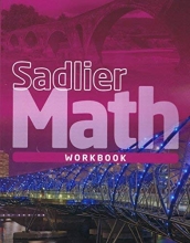 Cover art for Sadlier Math Workbook Grade 6