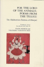 Cover art for For the Lord of the Animals Poems from the Telugu: The Kalahastisvara Satakamu of Dhurjati