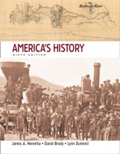 Cover art for America's History 6th Edition