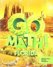 Cover art for Houghton Mifflin Harcourt Go Math! Florida, Grade 5, 2015, Student Edition