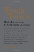 Cover art for Tough Topics: Biblical Answers to 25 Challenging Questions