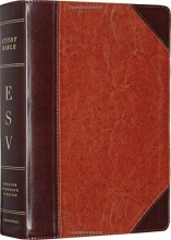 Cover art for ESV Study Bible, Personal Size (TruTone, Brown/Cordovan, Portfolio Design)