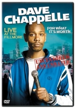 Cover art for Dave Chappelle - For What It's Worth
