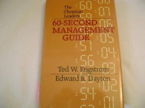 Cover art for The Christian Leader's 60 Second Management Guide