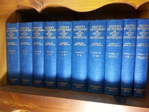 Cover art for GROVE'S DICTIONARY OF MUSIC AND MUSICIANS 10 Volumes