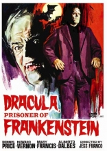 Cover art for Dracula, Prisoner of Frankenstein