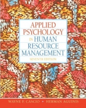 Cover art for Applied Psychology in Human Resource Management (7th Edition)